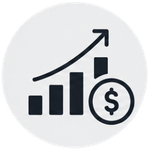 Estimated sales value generated