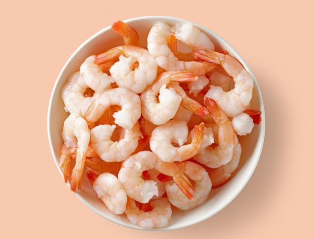 pink bow shrimps