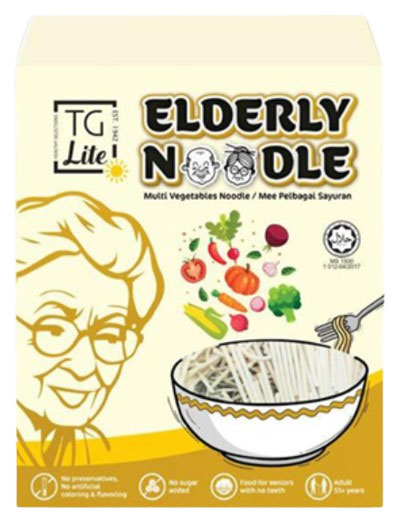 Elderly noodle food trends senior
