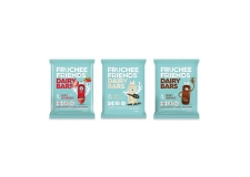 Fruchee® - Dairy snacks for children in a packaging to go. Source of calcium and vitamin D. High protein. Natural ingredients. Ideal for lunch box, no spoon required. 4 individually wrapped 20g servings.<br/>SIAL PARIS 2016