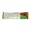 Greenline protein bar cappuccino with 100% plant protein - Bar with plant protein enriched with fiber and vitamins. Enriched with L-carnitine. GMO free. Low glycemic index. Contains 21% fiber and 20% protein.<br/>SIAL PARIS 2016