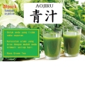 Aojiru Powder - Barley grass powder to add to food, rich in nutrients. Source of fiber, calcium, iron, vitamins, minerals and amino acids.<br/>SIAL ASEAN - Jakarta 2015