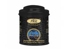 PTL - DOMED BLACK CADDY - 125G - Indian tea in a sophisticated box. 125g black metal box.<br/>SIAL MIDDLE EAST 2015