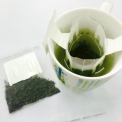 Japan Green tea - Halal tea with wings ready to put on the cup.<br/>SIAL MIDDLE EAST 2014