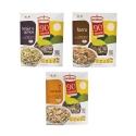 The timesavers - ready to eat grains - Precooked cereals with olive oil in a microwaveable pouch. Low in calories. Rich in nutrients. 100% natural ingredients.<br/>SIAL PARIS 2014