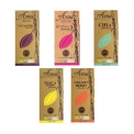 Peruvian superfoods chocolate bars collection - Organic chocolate with functional ingredients. 100% Peruvian ingredients. From Fairtrade, Control Union Fair Choice certified. 67% cocoa.<br/>SIAL PARIS 2016