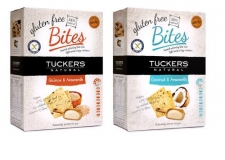 Gluten Free Bites - 100% natural mini crackers, gluten free. Made with amaranth flour. No sugar added. Source of fiber. GMO free. <br/>SIAL CHINA 2017