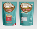 Soil Baked Coconut Chips - Natural coconut chips in an attractive packaging. Vegan. Gluten free.<br/>SIAL MIDDLE EAST 2015