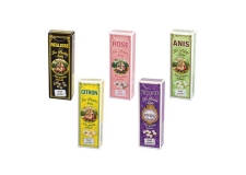 POCKET BOX "Les Petits Anis" - Assorted mini aniseed candy to crunch in a pocket-size pack.<br/>SIAL PARIS 2014