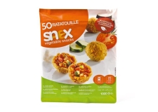 Snex® - Natural breaded vegetable snacks with ball shape. No artificial colors or flavors.<br/>SIAL PARIS 2014