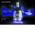 Diamond Ice / vodka - Black colored vodka in sophisticated bottle with metal elements. Naturally colored with grape skin extract. Infused with galangal. 40% alcohol by volume.<br/>SIAL CHINA 2017