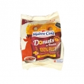 Donuts de Poulet Bacon Cheddar - Breaded chicken donuts with inclusions and sauce to dip. Palm oil free. Ready in 8 minutes in a frying pan. 100% chicken fillets. 2 servings.<br/>SIAL PARIS 2016