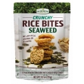 Seaweed Rice Bites - Mini rice cakes with seaweed flakes without artificial colors or flavors. Crunchy. In a 255g resealable stand-up pouch.<br/>SIAL CHINA 2017