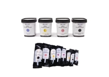 Greek frozen yogurt pots & sticks  - Low fat range of frozen Greek yogurt. Pots and sticks.<br/>SIAL PARIS 2014