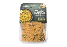Vegetable paella - Natural vegetable paella mix. Suitable for coeliacs. Cholesterol free. For 2-3 people.<br/>SIAL PARIS 2014