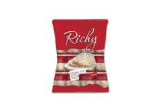 Richy rice cracker - Not fried rice crackers, with no preservatives. Cholesterol free.<br/>SIAL ASEAN - Manilla 2015