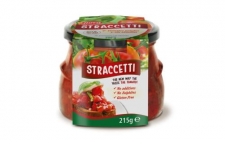 STRACCETTI DI POMODORO - Tomato slices without sulphites or additives, resulting from a process that consists in eliminating part of the liquid content of the fruit.<br/>SIAL CHINA 2017