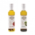 Zucchi flavoured extra virgin olive oil - Olive oil with original recipes. In 250ml bottle.<br/>SIAL PARIS 2014