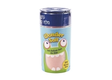 WonderSalt - Coloured salts in divided pot for children. With natural extracts of vegetables and fruits. Low-sodium. 100% natural ingredients. Allows children to see the amount of added salt in food. 4 compartments.<br/>SIAL PARIS 2014