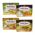 Filled Baked pancakes - Microwaveable 100% natural rolled stuffed pancakes. No artificial colors, preservatives or GMO's. Frozen. <br/>SIAL PARIS 2014