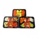 Les Express - Kit of fresh cut vegetables with no additives or preservatives. Ready to cook. In a compartment tray. For 2 people. <br/>SIAL PARIS 2014