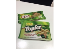 Etali, Topfer  - Sweet crispy cream wafers and wafer sticks filled with matcha green tea <br/>SIAL ASEAN - Manila 2016