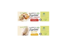 MA DOSE DE FARINE - Flour in a measured 100g stick, convenient packaging for small-scale consumers. Avoids waste. <br/>SIAL PARIS 2014
