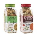 Quinoa with Spinach - 100% natural cereals and dried vegetables ready to cook.<br/>SIAL PARIS 2014