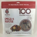 100 CALORIE SHOTS OMEGA-3 BOOSTER - Mix of dried fruits and nuts with 100 calories per 20g pouch. Stand-up pouch containing 10 servings of 20g.<br/>SIAL CHINA 2017