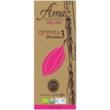 Quinoa 3 Bio Chocolat - Chocolat biologique aux 3 quinoas. Ingrédients 100% péruviens. Certifié CONTROL UNION FAIR CHOICE, issu du commerce équitable.<br/>SIAL CANADA 2015