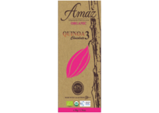 Quinoa 3 Bio Chocolat - Chocolat biologique aux 3 quinoas. Ingrédients 100% péruviens. Certifié CONTROL UNION FAIR CHOICE, issu du commerce équitable.<br/>SIAL CANADA 2015