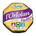 L'Ortolan Equilibre - Lactose-free balanced cheese, low in salt and with reduced fat content. Made without animal rennet, suitable for vegetarians. Made in Franche-Comté (East of France) with local milk.<br/>SIAL PARIS 2014