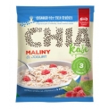 CHIA PORRIDGE WITH RASPBERRIES & YOGHURT - Instant porridge with chia seeds rich in Omega 3 and fiber. With fruits and yogurt. Ready in 3 minutes. Single serving.<br/>SIAL CHINA 2017