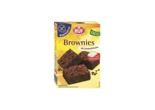 Gluten-free baking mixture for Brownies  - Gluten-free cake mix with mould included.<br/>SIAL PARIS 2014