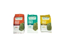 Kale Roasted - Organic roasted whole kale leaves snack. Vegan. Gluten free. <br/>SIAL PARIS 2016