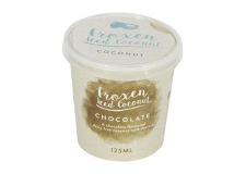Iced Coconut - Natural coconut milk ice cream, dairy free. In 125ml pot with spoon in the lid.<br/>SIAL PARIS 2016