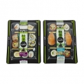Coffret Sushi Mix - Assortment of sushi in a tray with long shelf life. Visiopack technology which keeps the product fresh for 8 days.<br/>SIAL PARIS 2016