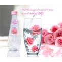 Rose Drops - Spring water with organic rose extract. Comes from a spring originating 600 meters underground. <br/>SIAL MIDDLE EAST 2015