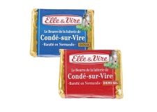 Condé sur Vire unsalted butter - Churned butter in mini portions.
<br/>SIAL PARIS 2014