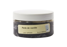 Vanilla pearls  - Vanilla pearls. Only made of natural vanilla seeds and natural vanilla concentrate. <br/>SIAL PARIS 2014