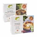 Tartlet - organic and gluten free - Gluten-free organic fresh ready meals with elaborate recipes. AB and European certification. Made in France.<br/>SIAL PARIS 2014