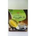 Dehetang Sinary 4 in 1 Durian White Coffee - Durian flavored instant coffee. Contains instant coffee, non-dairy creamer, sugar and durian powder.<br/>SIAL CHINA 2017